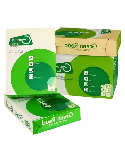 80gsm Eco-Friendly Green Read A4 Copy Paper 80g Weight Green Color Focused on Sustainability