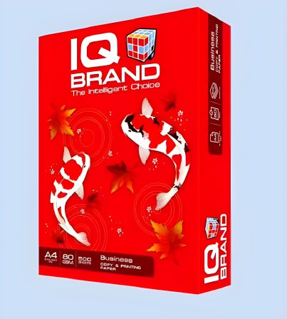 IQ A4 80gsm High Quality Office Copy Paper for Professional Copies