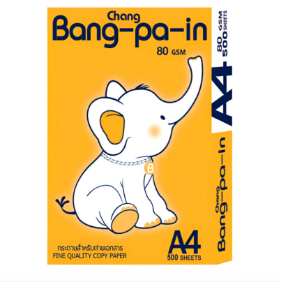 Chang Bang-pa-in High Quality A4 Office Copy Papers 70gsm and 80gsm Weighing